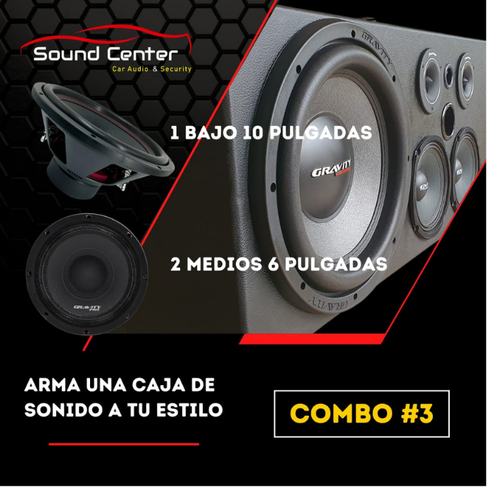 Combo de caja de sonido personalizada